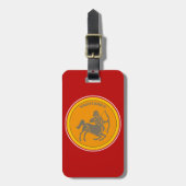 射手座ラゲッジタグ ラゲッジタグ (正面縦)