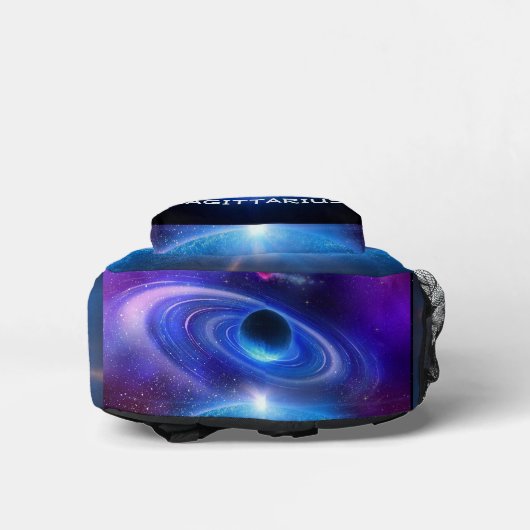 射手座リュック プリントバックパック (底面)