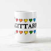 射手座レインボーハートマグ コーヒーマグカップ (中央)