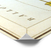 射手座占星術のスケッチ ポスター (角)