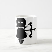 射手座占星術の記号 コーヒーマグカップ (中央)