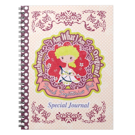 射手座占星術 ノートブック (正面)