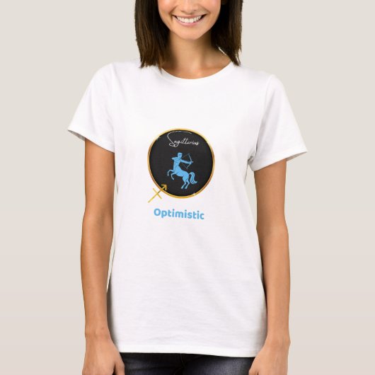 射手座占星術Tシャツ Tシャツ (正面)