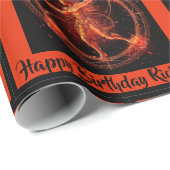射手座名の追加誕生日〔占星術の〕十二宮図ギフト ラッピングペーパー (ロールコーナー)