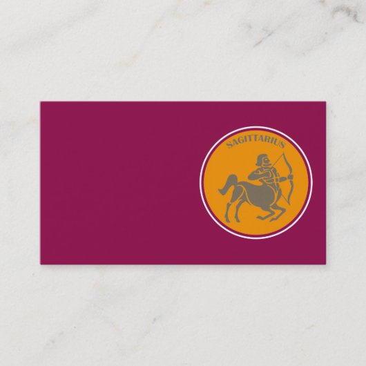 射手座名刺 名刺 (正面)