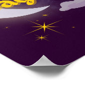 射手座天月雲星星占い ポスター (角)