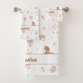 射手座子 | 可愛くて居心地の良い小射手 バスタオルセット