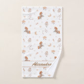 射手座子 | 可愛くて居心地の良い小射手 バスタオルセット (ハンドタオル)