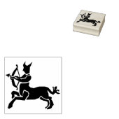 射手座射手のアートスタンプ ラバースタンプ (押印)