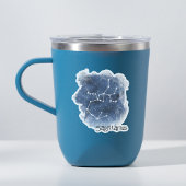 射手座星の夜の星座カスタムのカット シール