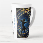 射手座星占い徴候 カフェラテマグ (右アングル)