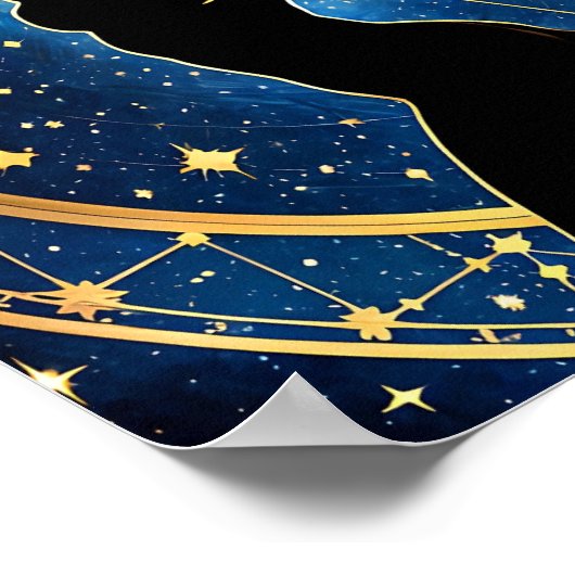 射手座星占い徴候 ポスター (角)