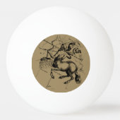 射手座星座の地図(Hevelius) 卓球ボール (裏面)