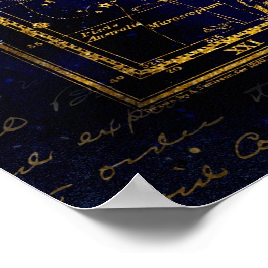 射手座星座ポスター ポスター (角)