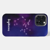 射手座星座 iPhoneケース (裏面横)