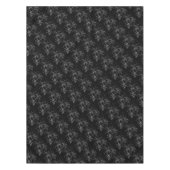 射手座星座Hevelius 1690黒 テーブルクロス (正面)