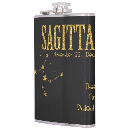 射手座星記号 フラスク (左)
