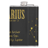 射手座星記号 フラスク (裏面)