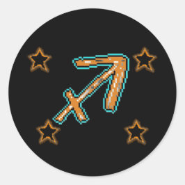 射手座星 ラウンドシール