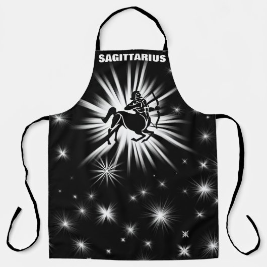射手座標識 エプロン (正面)