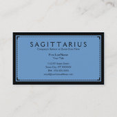 射手座洗練 名刺 (裏面)