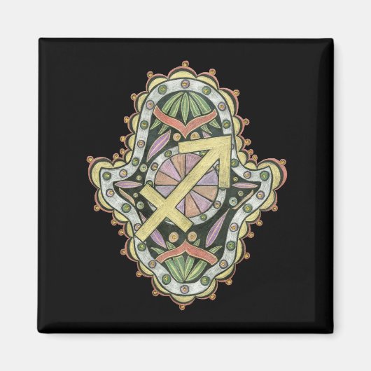 射手座磁石 マグネット (正面)