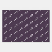 射手座紫 ラッピングペーパーシート (正面3)