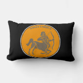 射手座腰枕 ランバークッション (正面)