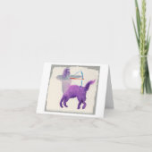 射手座誕生日 カード (正面)