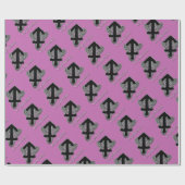 射手座誕生標識ケルト結び目模様〔占星術の〕十二宮図紙 ラッピングペーパー (フラット)