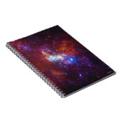 射手座銀河の銀河系のイメージ ノートブック (右側)