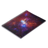 射手座銀河の銀河系のイメージ ノートブック (左側)