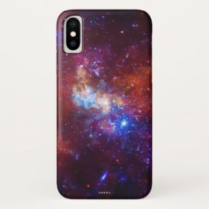 射手座銀河の銀河系のイメージ iPhone X ケース