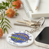 射手座&アリスアクリルキーチェーン キーホルダー (正面右)