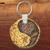 射手座&アースタイガー キーホルダー (正面)