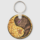 射手座&アースタイガー キーホルダー (裏面)