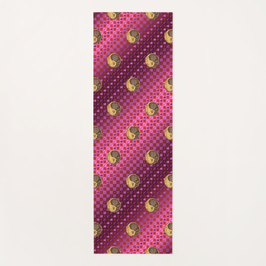 射手座&アースタイガー ヨガマット (正面)