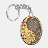 射手座&アースドラゴン キーホルダー (正面左)