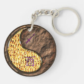 射手座&アースルースター キーホルダー (裏面)