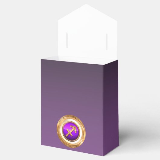 射手座 – アーチャー〔占星術の〕十二宮図標識 フェイバーボックス (オープン)