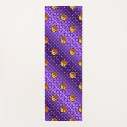 射手座&ウッドオックス ヨガマット (正面)