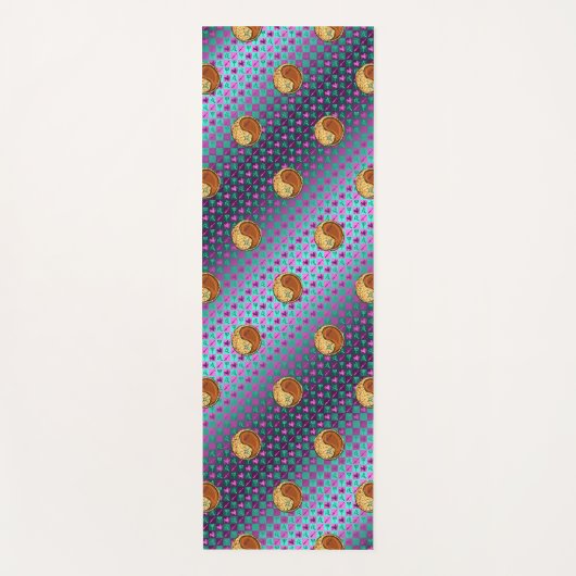 射手座&ウッドドッグ ヨガマット (正面)