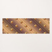 射手座&ウッドモンキー ヨガマット (裏面(横))