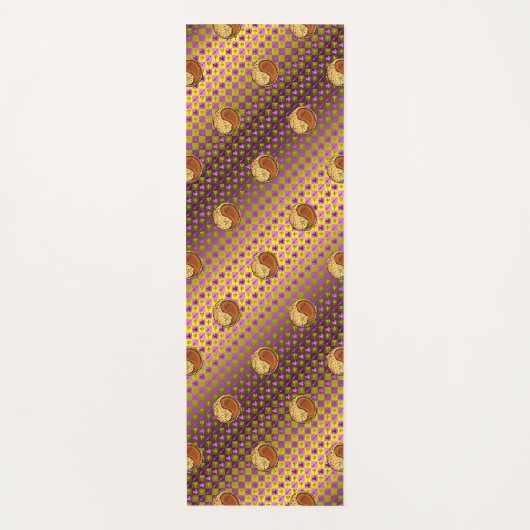 射手座&ウッドモンキー ヨガマット (正面)