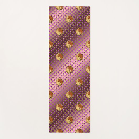 射手座&ウッドラット ヨガマット (正面)