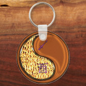 射手座&ウッドロースター キーホルダー (正面)