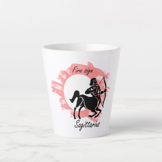 射手座 カフェラテマグ (正面)