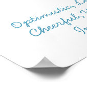 射手座 – ガール占星術ポスター ポスター (角)