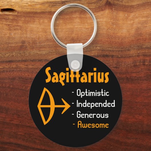 射手座 キーホルダー (正面)