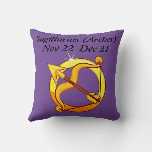 射手座 クッション (裏面)